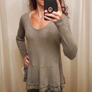NWT Falls Creek slouchy long sleeve top.
